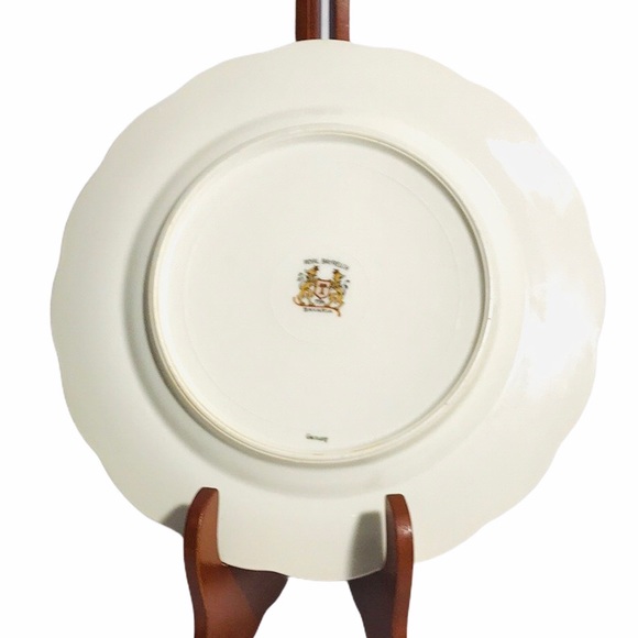 5 Vintage Royal Bayreuth Bavaria China Plates - Picture 3 of 6